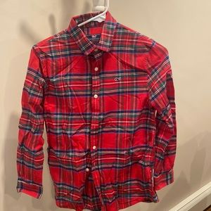 Vineyard Vines Boys flannel button down shirt